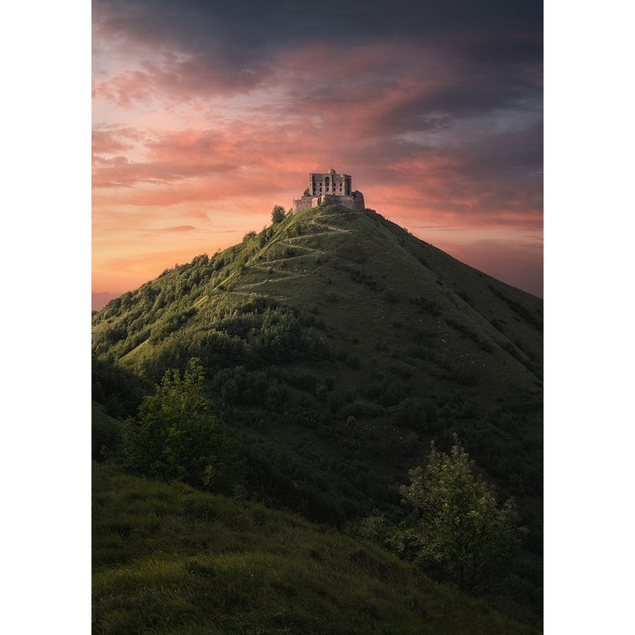 The Castle On The Hill Poster Print - Andrea Zappia-VARPDX1869024 Image 1