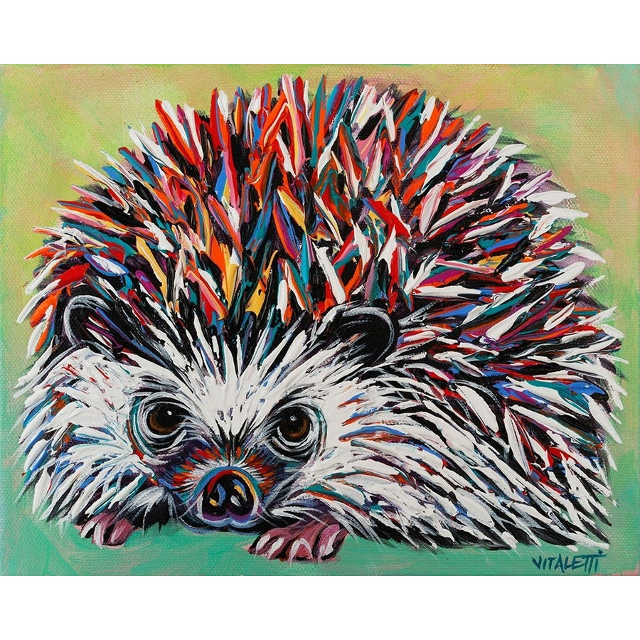 Colorful Hedgehog I Poster Print - Carolee Vitaletti-VARPDX187928Z Image 1