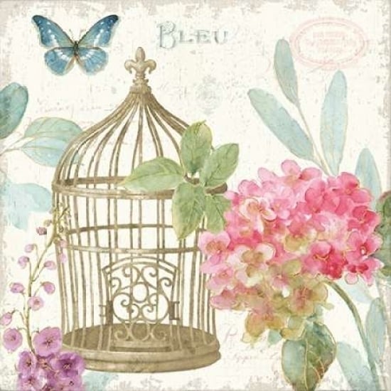 Rainbow Seeds Floral Birdcage II v2 Poster Print by Audit Lisa-VARPDX18822 Image 2