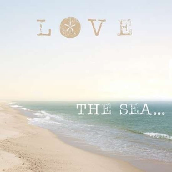 Love the Sea Poster Print by Laura Marshall-VARPDX18913 Image 2