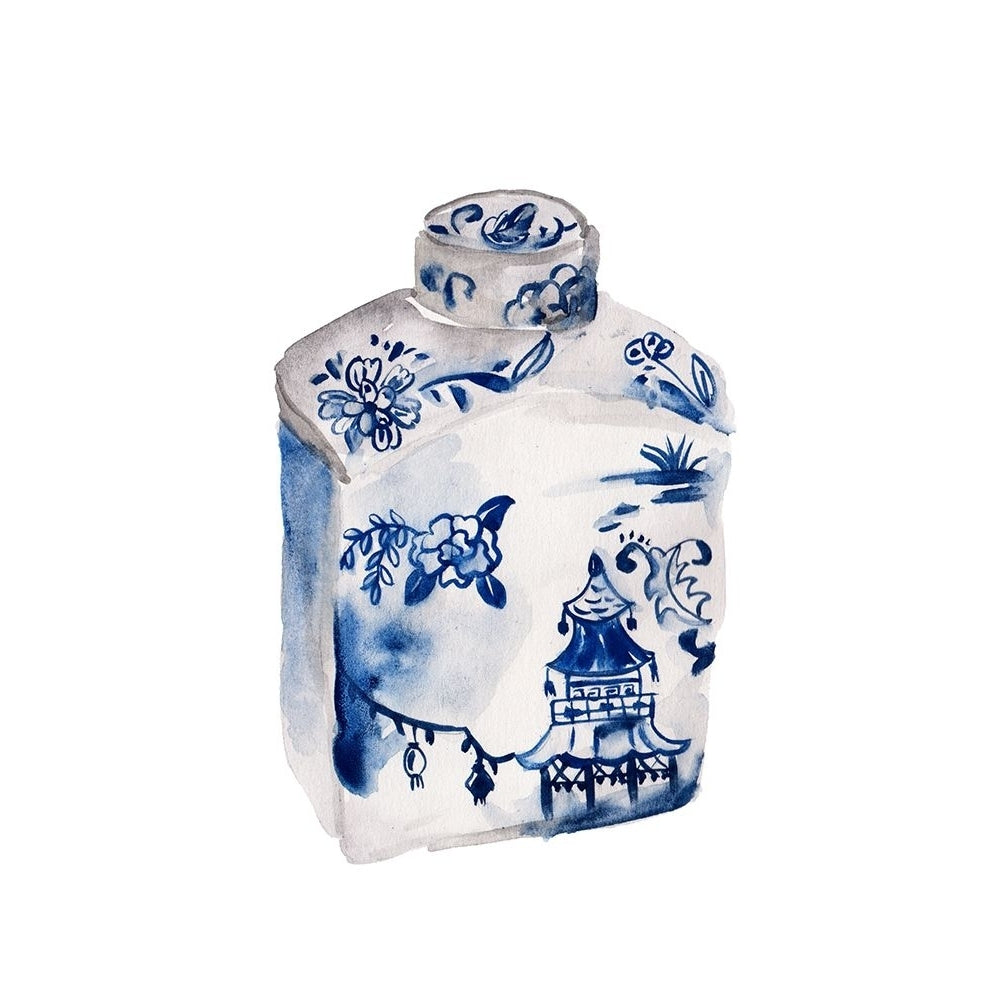 Indigo Vase I Poster Print - Melissa Wang-VARPDX189560Z Image 1