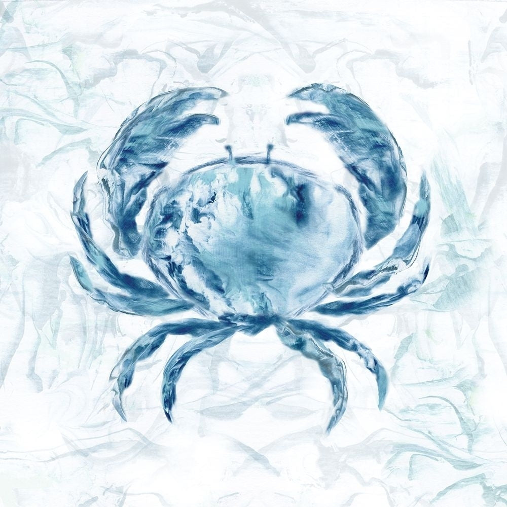 Blue Marble Coast Crab Poster Print by Nan-VARPDX18986 Image 2