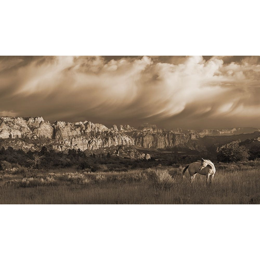 On the Utah Plains Poster Print by Robert Dawson-VARPDX1900 Image 1