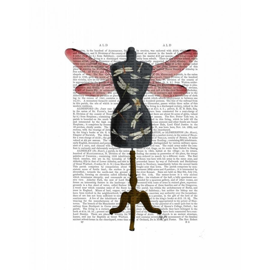 Dragonfly Mannequin Poster Print - Funky Fab-VARPDX190355D Image 1