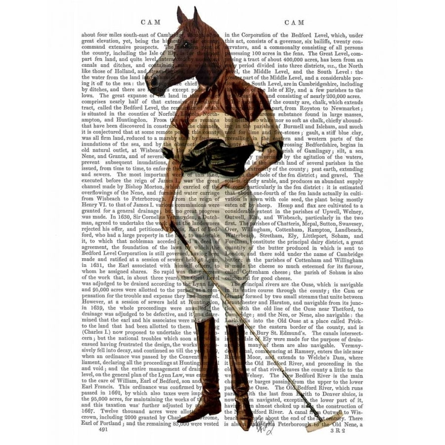 Polo Horse Full Poster Print - Funky Fab-VARPDX190491D Image 1