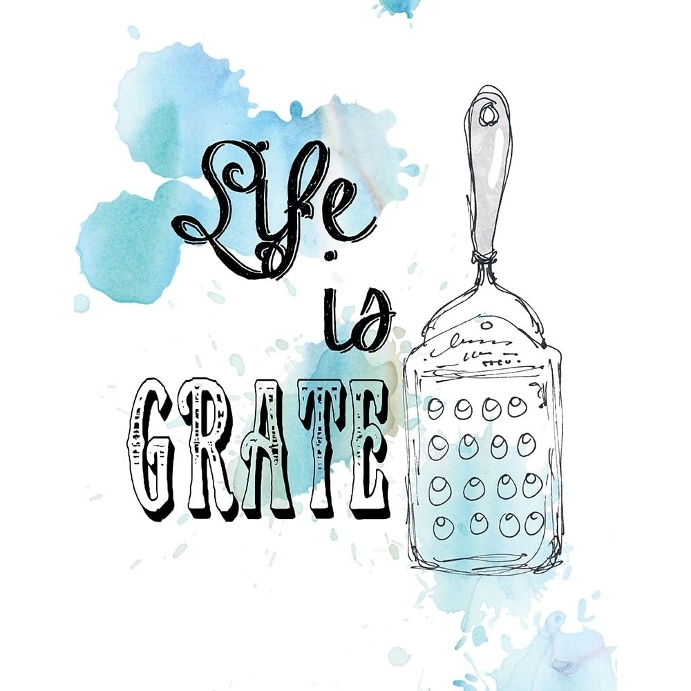 Life Is Grate Poster Print by Carol Robinson-VARPDX19053 Image 2