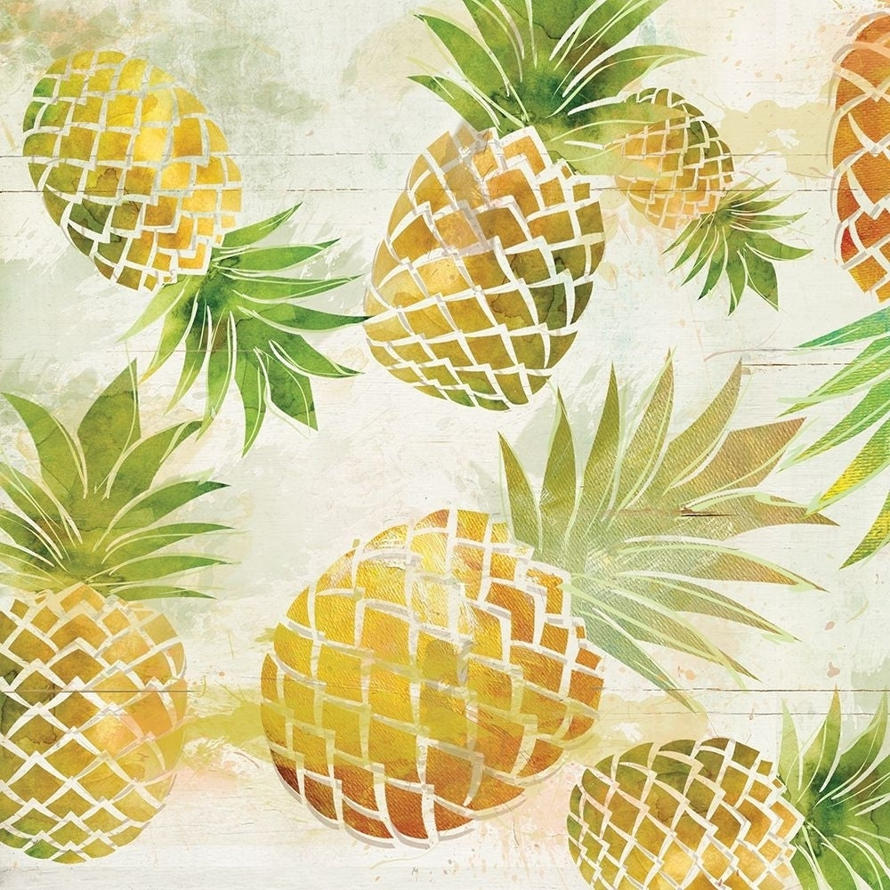 Pineapple Dance I Poster Print by Carol Robinson-VARPDX19062 Image 2