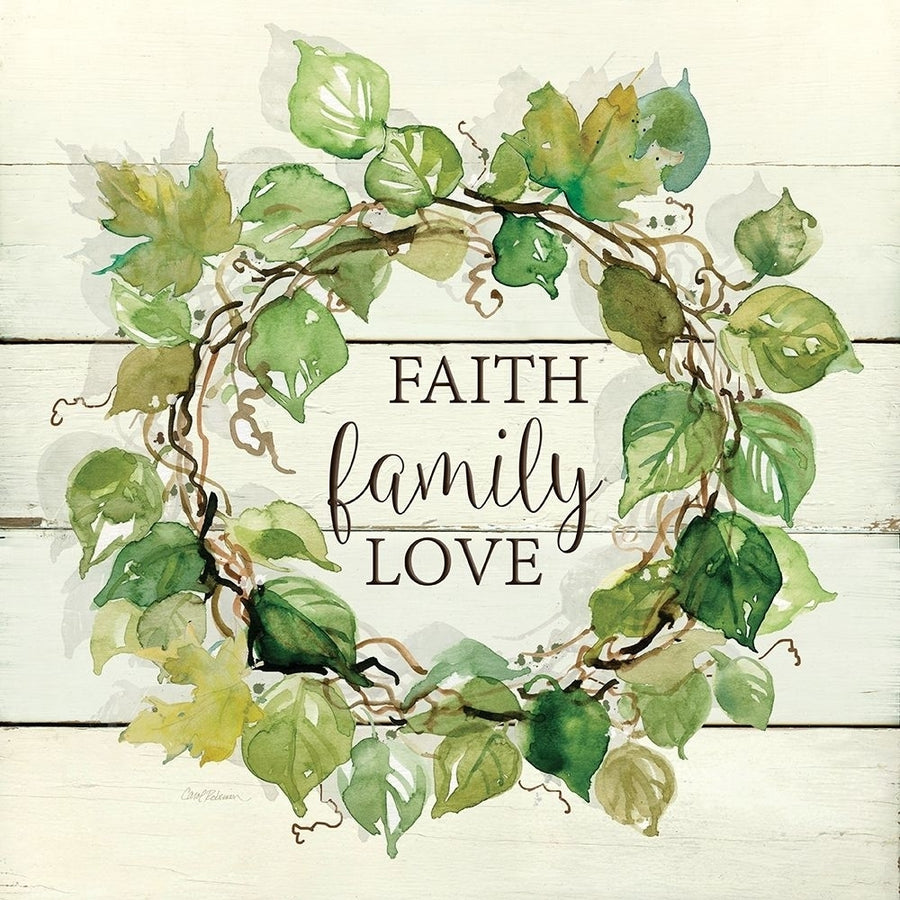 Faith Family Poster Print by Carol Robinson-VARPDX19067 Image 1