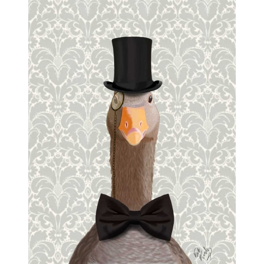 Distinguished Goose Poster Print - Funky Fab-VARPDX190734D Image 1