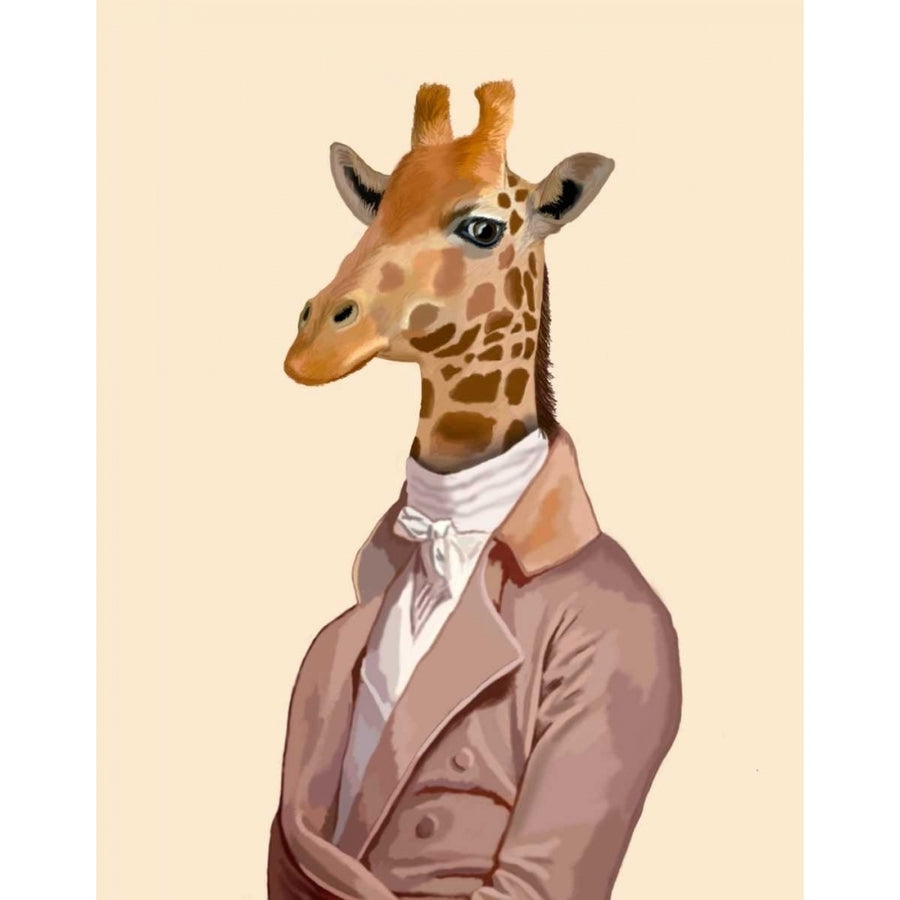 Regency Giraffe Poster Print - Funky Fab-VARPDX190739D Image 1