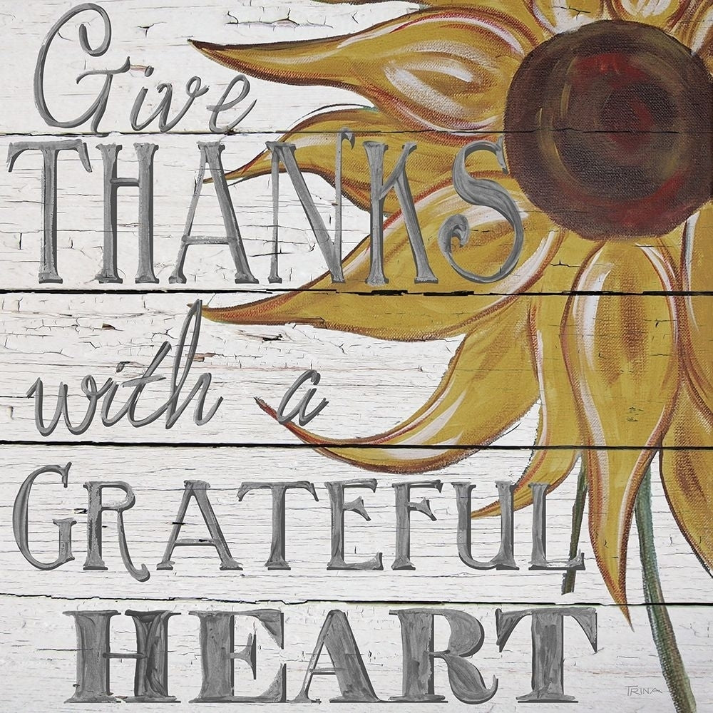 Grateful Heart Poster Print by Katrina Craven-VARPDX19110 Image 1