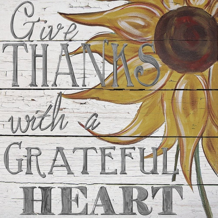 Grateful Heart Poster Print by Katrina Craven-VARPDX19110 Image 1