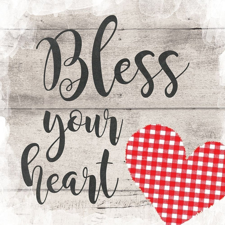 Bless Your Heart Poster Print by Amanda Murray-VARPDX19168 Image 1