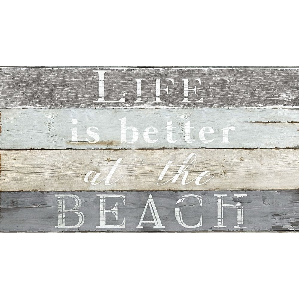 Life Better Beach Poster Print by Kelly Donovan-VARPDX19225 Image 1