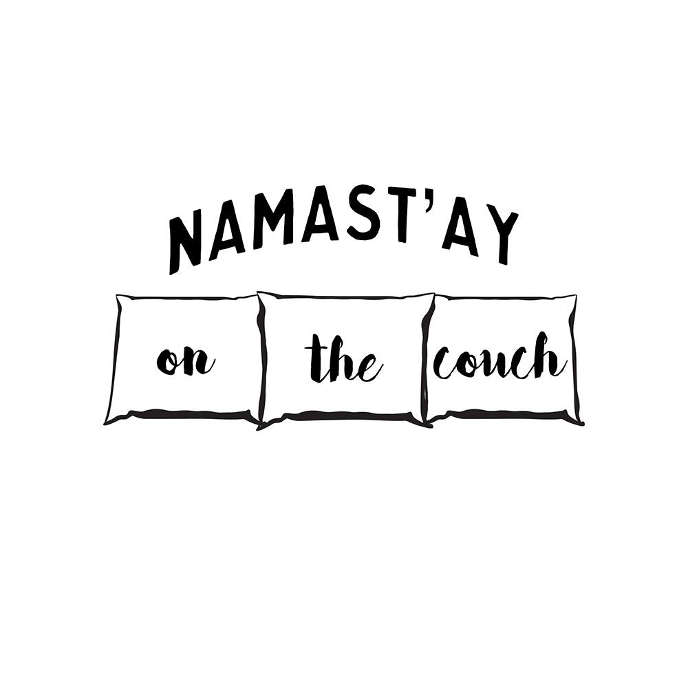 Namastay Couch Poster Print by CAD Designs CAD Designs-VARPDX19257 Image 1