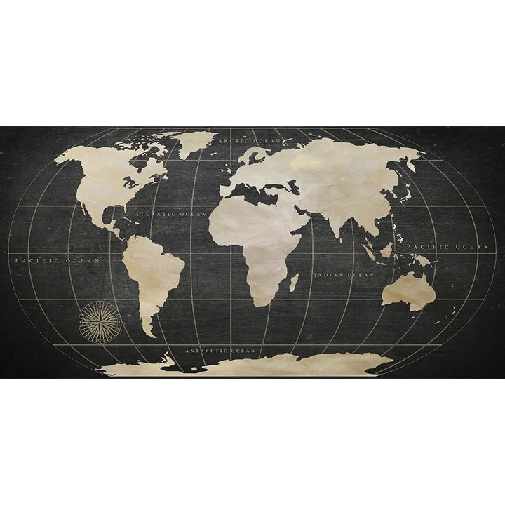 Vintage World Map Poster Print by Nan-VARPDX19264 Image 1