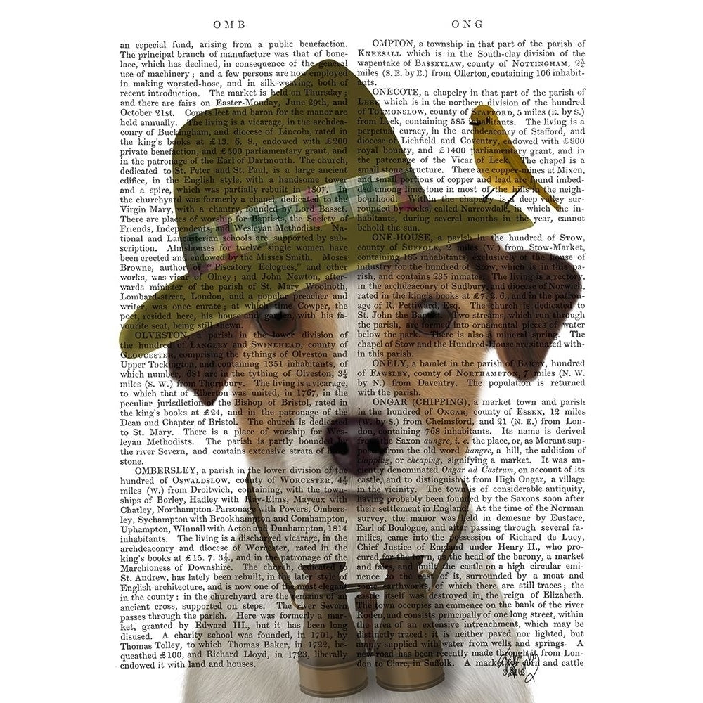 Jack Russell Bird Watcher Poster Print - Funky Fab-VARPDX192846D Image 1