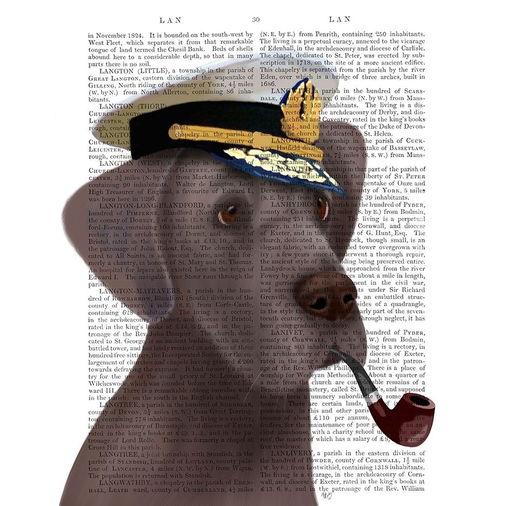 Great Dane Sea Dog Poster Print - Funky Fab-VARPDX192923D Image 1