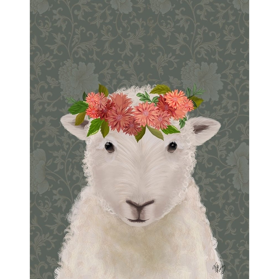 Sheep Bohemian 1 Poster Print - Funky Fab-VARPDX193052D Image 1