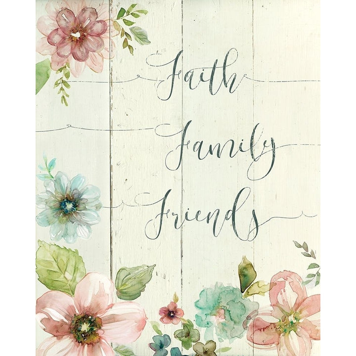 Faith Family Poster Print by Carol Robinson-VARPDX19398 Image 1