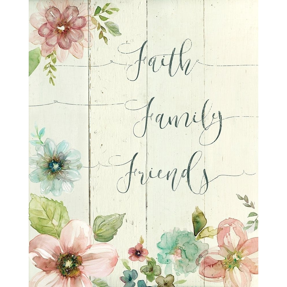 Faith Family Poster Print by Carol Robinson-VARPDX19398 Image 2