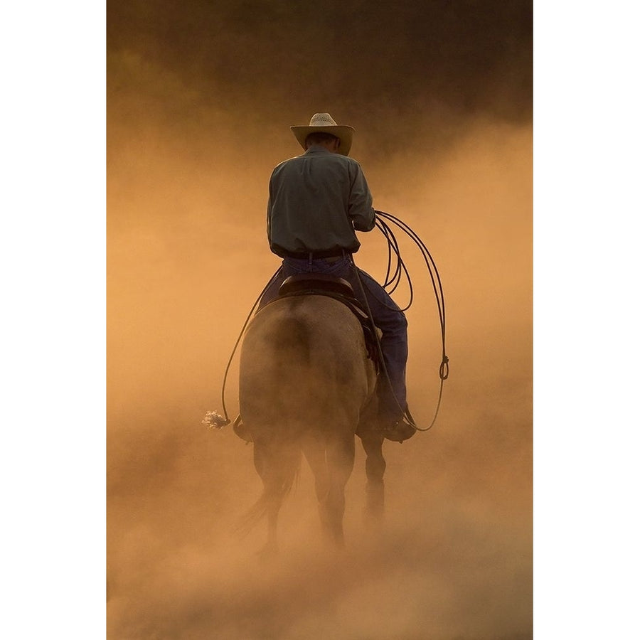 Teo On the Ranch Poster Print by Robert Dawson-VARPDX1946 Image 1