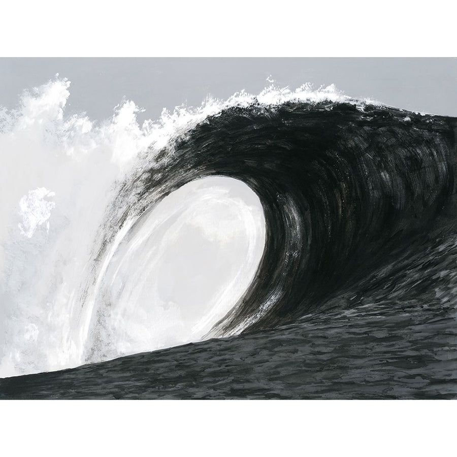 Black And White Waves IV Poster Print - Michael Willett-VARPDX194648VME Image 1