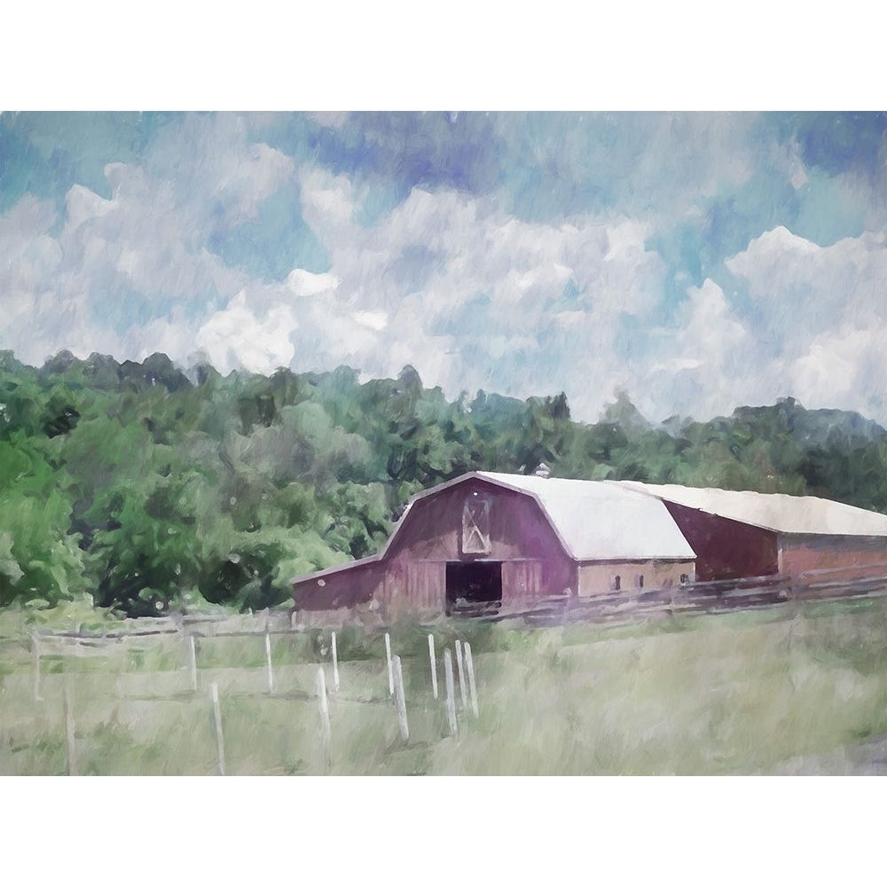 Barn in the Pasture Poster Print - Kim Curinga-VARPDX194876Z Image 1