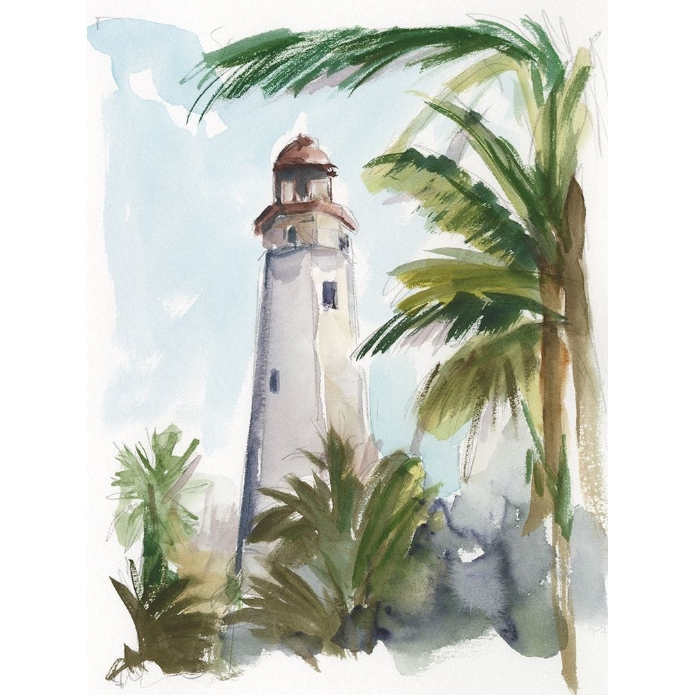 Tropical Lighthouse II Poster Print - Ethan Harper-VARPDX194907FN Image 1