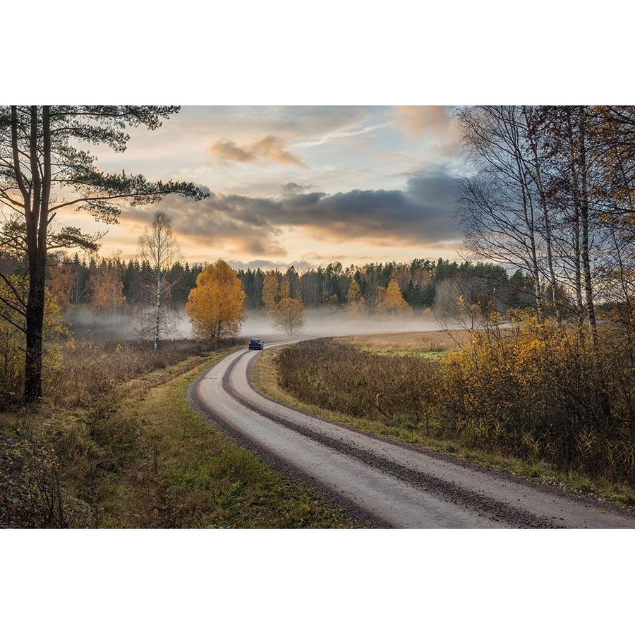 Drive In Autumn Colors Poster Print - Christian Lindsten-VARPDX1953321 Image 1