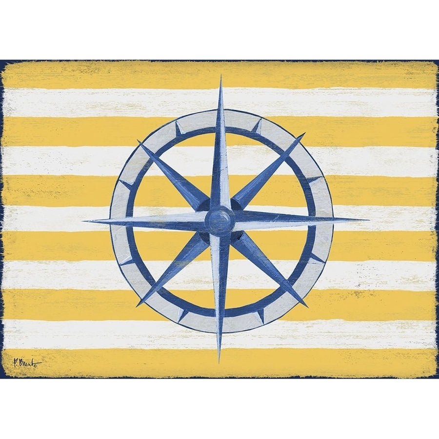 Sunny Nautical VI - Yellow Poster Print - Paul Brent-VARPDX19554A Image 1