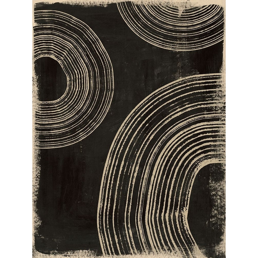 Rings on Charcoal II Poster Print - Victoria Barnes-VARPDX195616Z Image 1