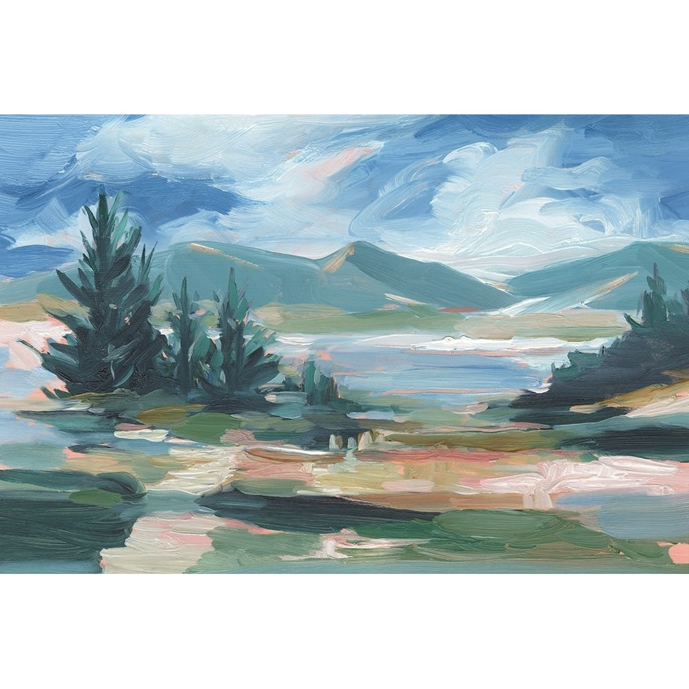 Pastel Lake View I Poster Print - Ethan Harper-VARPDX195910FN Image 1