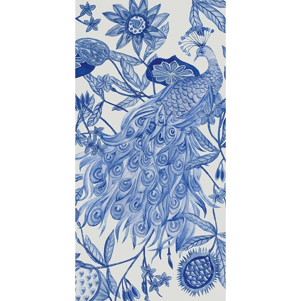 Peacock in Indigo II Poster Print - Melissa Wang-VARPDX196038Z Image 1