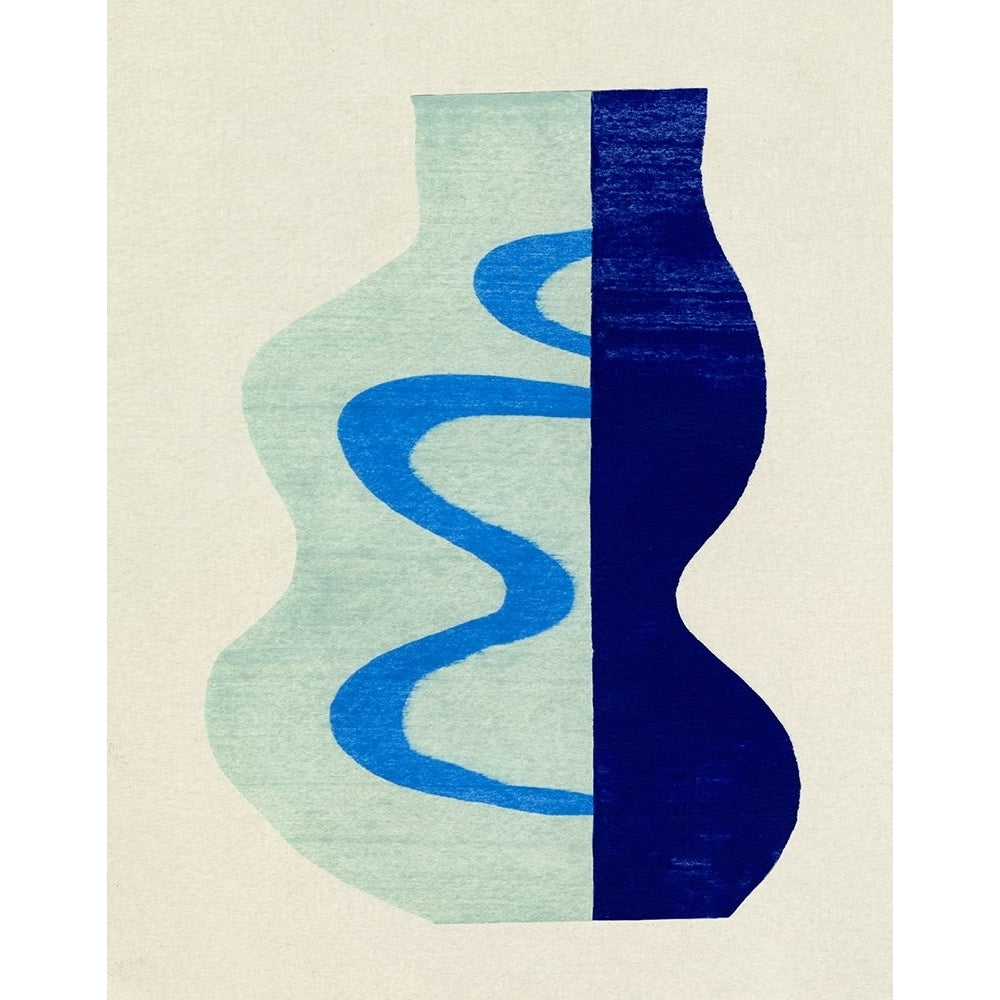 Squiggle Vase I Poster Print - Emma Caroline-VARPDX196041Z Image 1