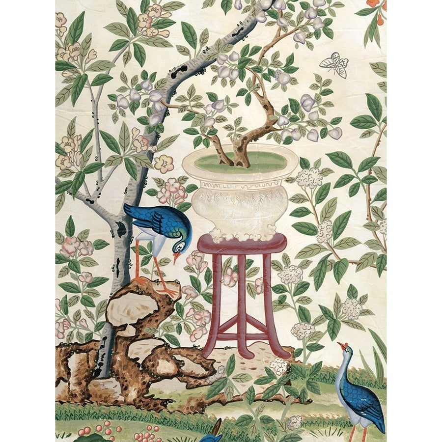 Chinoiserie Wallpaper I Poster Print - Studio Vision-VARPDX198674Z Image 1