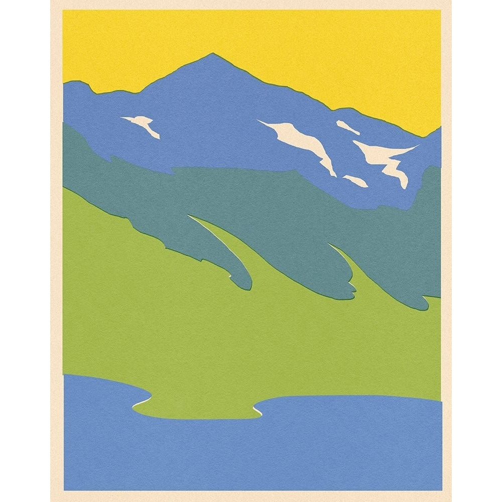 Bright Glacial Lake I Poster Print - Jacob Green-VARPDX198681Z Image 1