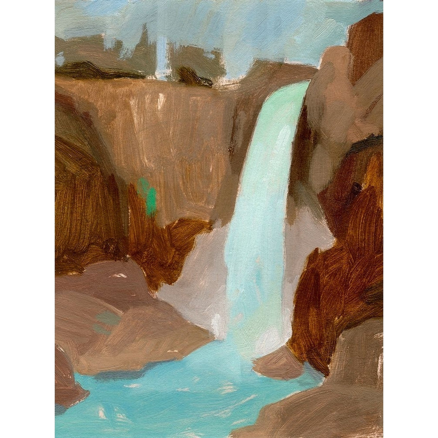 Turquoise Falls II Poster Print - Jacob Green-VARPDX198684Z Image 1