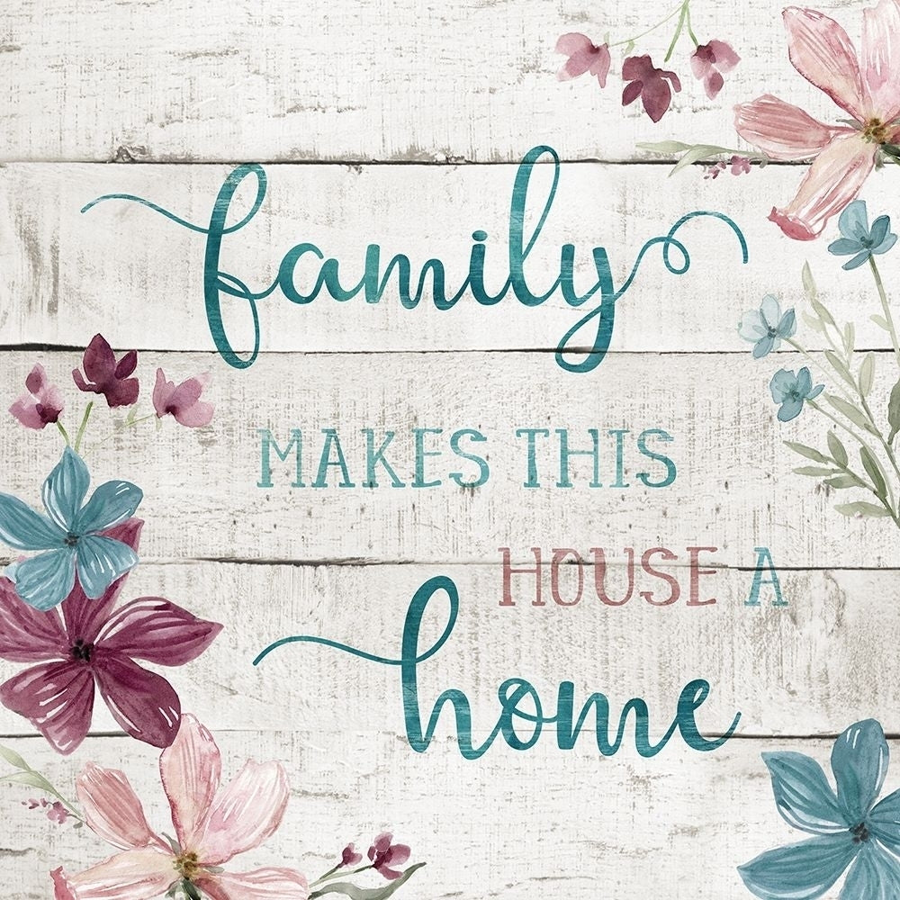 Family Home Poster Print by Carol Robinson-VARPDX19925 Image 1