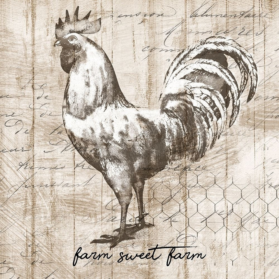 Farm Rooster Poster Print by Conrad Knutsen-VARPDX19999 Image 1