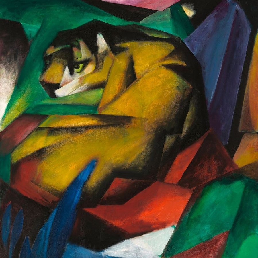 The Tiger Poster Print - Franz Marc-VARPDX1AA6303 Image 1