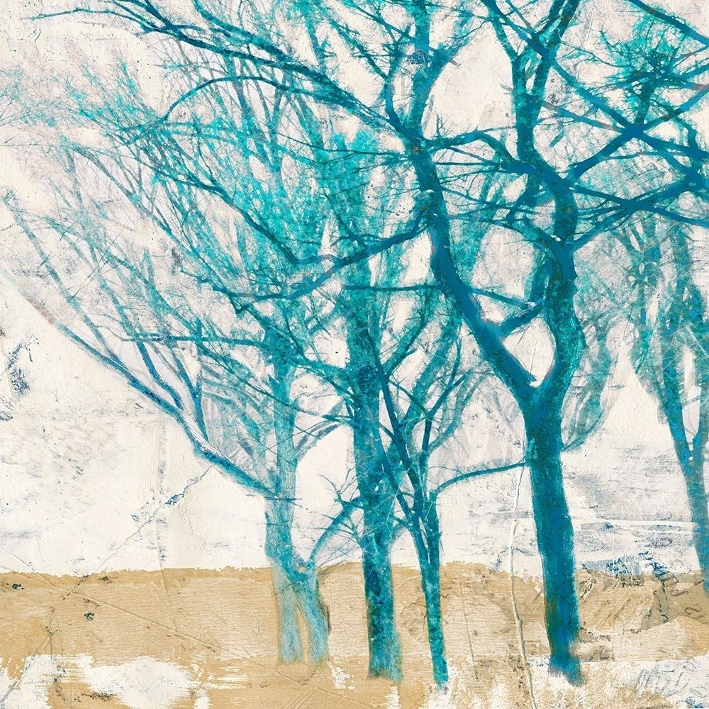 Turquoise Trees II Poster Print by Aprile Alessio-VARPDX1AI4749 Image 1