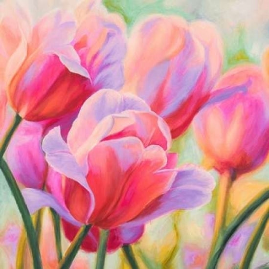 Tulips in Wonderland I Poster Print by Cynthia Ann-VARPDX1AN3724 Image 1