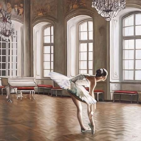 Rehearsing Ballerina Poster Print by Pierre Benson-VARPDX1BN2841 Image 1