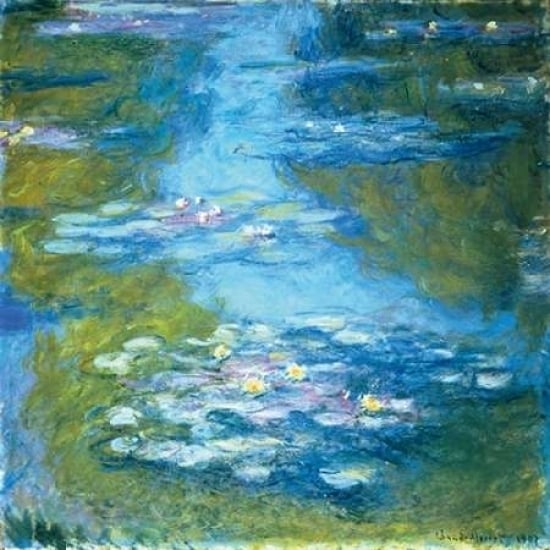 Nympheas Poster Print by Claude Monet-VARPDX1CM006 Image 2