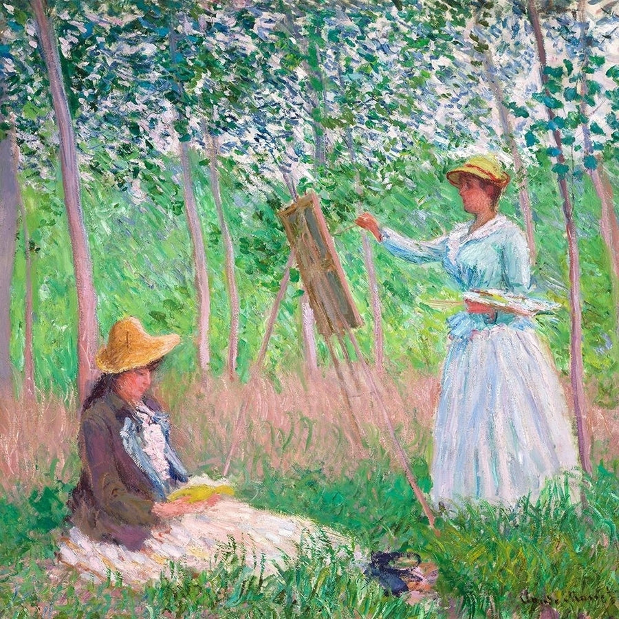 In the Woods at Giverny Poster Print by Claude Monet-VARPDX1CM5024 Image 1