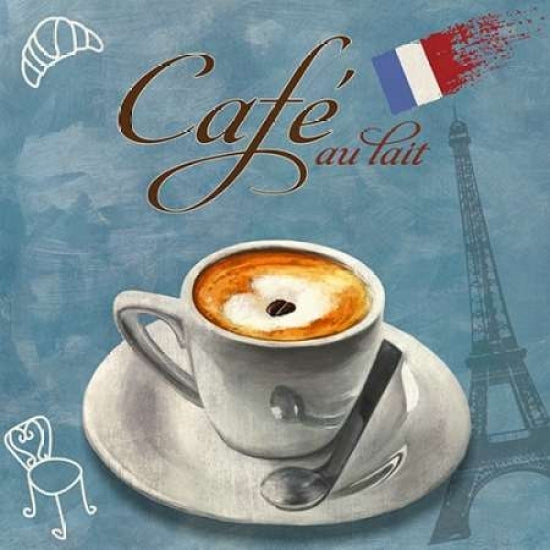 Cafe au lait Poster Print by Skip Teller-VARPDX1CU1243 Image 1