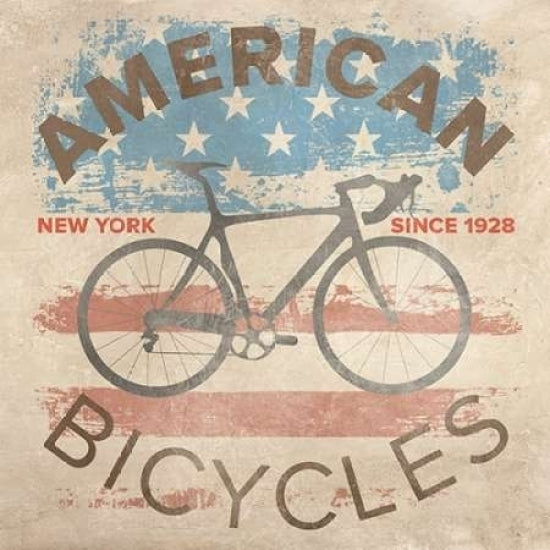 American Bikes Poster Print by Skip Teller-VARPDX1CU2888 Image 1