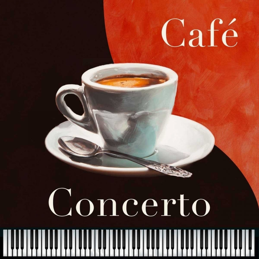 Cafe Concerto Poster Print by Skip Teller-VARPDX1CU4130 Image 1