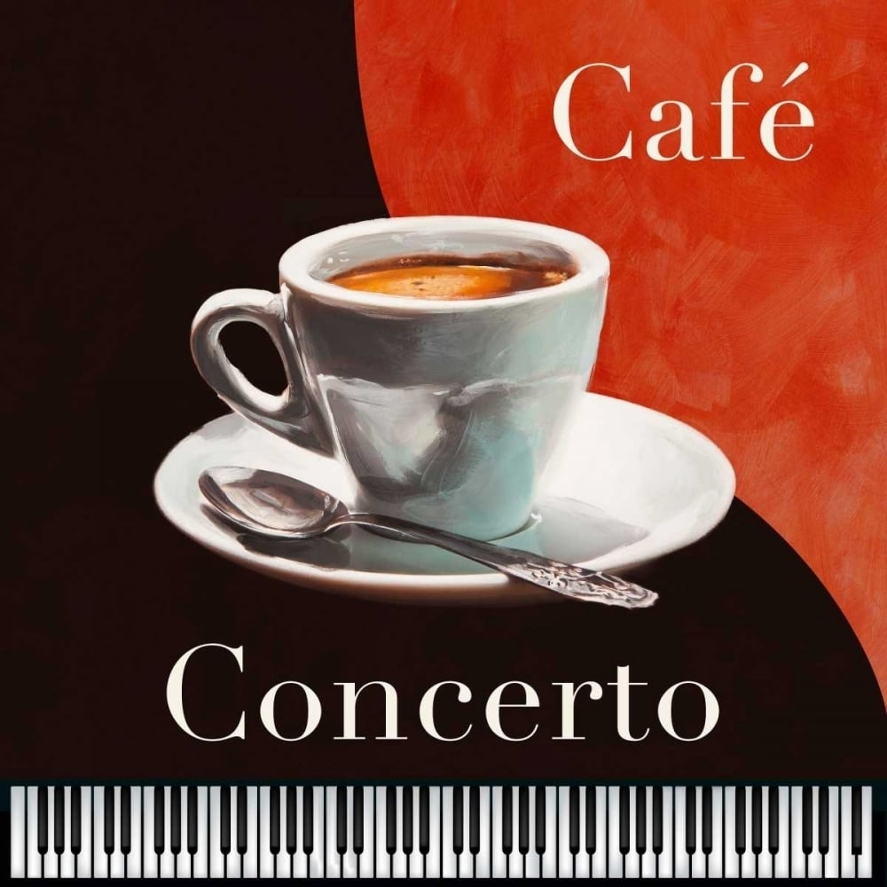 Cafe Concerto Poster Print by Skip Teller-VARPDX1CU4130 Image 2